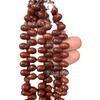 Pulsera tejida a mano con cuentas naturales, agujero horizontal, redonda, gota de agua, con cuentas de jade y cristal, accesorios de joyería
