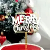 Copyright Ins Wind Feliz Natal Decoração de Bolo em Acrílico Suprimentos para Torta de Natal Plugin de Bolo Bolo de Natal