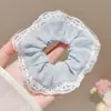 Goma para el pelo con lazo de encaje Linda de alta calidad Elástica Duradera Banda para el pelo Cuerda para el pelo Accesorio para el pelo para mujer