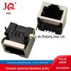 Interface de rede RJ soquete fêmea RJ45 com luz soquete de rede com blindagem soquete RJ45 com tampa de blindagem porta de rede