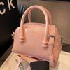 Bolsa Pequena Crowdsourcing de Alta Qualidade Feminina Primavera 2025 Nova Moda Bolsa Transversal de Ombro Estilo Coreano Bolsa Travesseiro Portátil Feminina