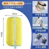 Lavadora aplicable bolsa para lavar zapatos bolsa protectora anti-deformación para lavar cepillo de zapatos de cerdas suaves engrosado herramienta para lavar zapatos