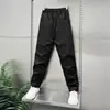 Pantalones de Trabajo para Hombre Casual Calle Alta Americana Hip Hop Holgados Adelgazantes Deportivos Paracaidistas Pierna Ancha Versátiles Pierna Recta Largos