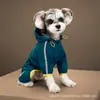 Impermeable de Cuatro Patas para Cachorro de Mascota Todo el Año al Aire Libre Tira Reflectante Impermeable Ropa para Perro Teddy Bichon Impermeable con Capucha Impermeable