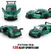 Nossen 1:38 Clásico Retro Vintage Coche Camioneta Aleación Modelo de Coche Juguete para Niños Venta al por Mayor Transfronteriza