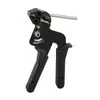 Alicate para abraçadeira de nylon ferramenta tipo pistola para abraçadeira de nylon tesoura alicates para abraçadeira de nylon fixador apertador tensionador máquina de cintar cortador de fio multifuncional