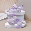 Sandalias para Niña con Punta Cerrada, Sandalias de Princesa, Nuevo Estilo Verano 2026, Zapatos Cómodos Calados, Modernos Zapatos Transpirables de Playa para Niñas