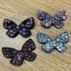 Dulce horquilla de mariposa con pedrería para mujer, flequillo lateral, adorno para la cabeza elegante, pinza superior, flequillo, pinza BB, horquilla, adorno para la cabeza