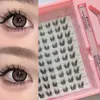 Set de Pestañas Postizas Transfronterizo, Gran Capacidad, Pestañas de Princesa, Rizadas y Fotogénicas, Textura Natural y Suave Similar al Cabello, Versátil para Principiantes