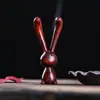 Palo de Rosewood para Raspar la Nariz Conejo Vaca Ciervo Masajeador Picazón Mandíbula Presión Sien Punto de Acupuntura Regalo para Madre y Personas Mayores