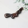 Elegante Accesorio para el Cabello Pinza Banana para Adultos, Pinza Coreana Mate para Cola de Caballo con Dientes, Pasador Antideslizante, Pinza Twist