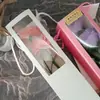 Saco de flor única com janela de alta qualidade para pequenos buquês do Dia dos Professores, saco de embalagem floral à prova de poeira espessado