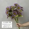Flor de crisantemo artificial de seda, crisantemo solar, flor falsa estilo pintura al óleo vintage, decoración de boda, adorno para jarrón de sala de estar, transfronterizo