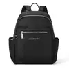 Mochila de Ombro Duplo em Tecido Oxford 2026 Nova Moda Pequena para Mulheres Bolsa de Viagem em Lona Impermeável Leve