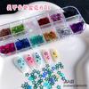 Nuevo arte de uñas transfronterizo lentejuelas flash láser purpurina parche maquillaje facial maquillaje de escenario uña DIY joyería al por mayor