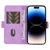 Comercio Exterior Doble Estilo Estilo Pequeño Fragante Adecuado para iphone16 Cubierta Protectora para Teléfono Móvil Portatarjetas 15promax Cubierta de Cuero Flip