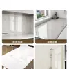 Adesivos à Prova de Óleo para Cozinha, Papel de Parede Impermeável Espessado para Fogão, Resistente ao Fogo e a Altas Temperaturas, Adesivos de Azulejo de Parede Autocolantes