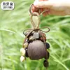 Bolsa de sonajero de cáscara de fruta, Carrillón de viento colgante, Sanación sonora, Campana colgante, Colgante de fruta de planta, Decoración colgante para mochila/coche, Kit de materiales para manualidades