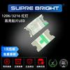 1206 luz roja resaltada 1206 LED SMD rojo 3216 SMD rojo lámpara SMD perlas diodo emisor de luz