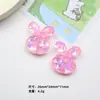 Accesorios de Resina para Manualidades de Dibujos Animados, Lentejuelas, Dulces, Pasadores para el Cabello Hechos a Mano, Gomas para el Cabello, Fundas para Teléfono, Llaveros, Hebillas para Zapatos, Accesorios de Joyería