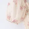 Vestido de longitud media color crema estampado estilo europeo y americano Ins transfronterizo moda 2026 elegante para mujer estilo vacacional
