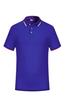 Camiseta de manga corta con solapa estilo polo para hombre, camisa publicitaria con logotipo impreso personalizado, venta al por mayor