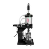 Grelha de flash duplo yum 43*70 equipamento pneumático push-pull emblema 58 molde máquina de perfuração elíptica automática
