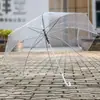 Guarda-chuva transparente descartável presente de atividade empurrar adereços reforçados para filmagem para-brisa propaganda Guarda-chuva da Princesa