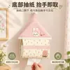 Bolsa Colgante de Pañuelos Dibujos Animados Linda Cubierta Colgante para Pañuelos Casa Linda Bolsa de Pañuelos Extraíble Mesita de Noche de Dormitorio Caja de Pañuelos para Sala de Estar