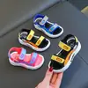 Sandalias de Verano Nuevas Casuales para Niños de Escuela Primaria Niños Grandes Fondo Suave Playa Sandalias para Niños Venta al por Mayor