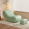 Silla Lunar que se puede usar para acostarse y dormir, Sofá Perezoso, Silla para Dormir, Mecedora para Balcón de Sala de Estar, Sillón Reclinable, Silla para Siesta, Silla de Ocio para Dormitorio