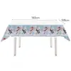 Set Transfronterizo Temático de Frozen: Gafas de Papel, Mantel Desechable, Vasos de Papel, Servilletas de Papel, Platos de Papel, Set Infantil