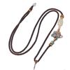 Collar Nudo de la Suerte Cordón Jade Hebilla de la Paz Jade Buda Estilo Nacional Ajustable Étnico Cordón Colgante Al Por Mayor