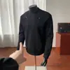 Sudadera deportiva de manga raglán con retazos estilo americano, versátil para otoño, peso pesado, hombro normal, manga larga para hombre, ropa casual para hombre