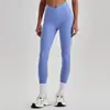 Pantalones de yoga europeos y americanos transfronterizos para levantar glúteos, pantalones ajustados de cintura alta cruzados, pantalones largos deportivos para correr y fitness, levantamiento de glúteos 4006
