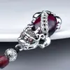 Colgante Llavero Pixiu de Granate para Hombres y Mujeres Colgante Personalidad para Llave de Coche Regalo Creativo de Alta Gama para la Riqueza