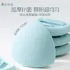 Esponja de Polvo Hoja de Loto Niliya, Ultra-Suave, Extra Grande, Doble Uso para Aplicación Seca y Húmeda, Específicamente para Fijar el Maquillaje y la Base Líquida, No Absorbe Demasiado Polvo, Esponja de Cojín de Aire