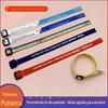 Pulseiras Personalizadas para Eventos Empresariais, Reuniões de Empresa e Exposições; Pulseiras de Poliéster, Pulseiras Descartáveis Personalizadas com Seu Próprio Design