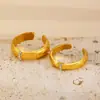 Anillo Retro Cepillado Huevo de Paloma Europeo y Americano para Mujer, Anillo Ancho Vintage Brillante de Diamante con Perlas Estilo Corte