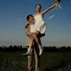 Vestido de Casamento Leve, Cetim, Tomara-que-caia Simples de Comprimento Médio, Certificado de Noivado de Alto Padrão de Nicho, Lindo Vestido Coreano, Saia de Tule