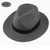 Sombrero de vaquero de primavera y verano, gran sombrilla de cinta a rayas, sombrero de playa para hombre, sombrero de protección solar, sombrero para hombre de mediana edad