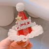 Decoraciones navideñas 2024 traje festivo adulto niños regalo de Navidad sombrero diadema transfronterizo fábrica venta al por mayor