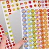 Rolos de Adesivos de Etiqueta Personalizados em Pequenas Quantidades, Adesivos Selantes Redondos Transparentes com Logo Personalizado, Papel Revestido à Prova d'Água