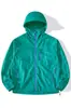 Nova Roupa de Proteção Solar Antibacteriana 7A para Uso Externo UPF50+ Estilo Casal Dobrável e Guardável Esportiva Leve com Capuz para Proteção Solar