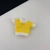 Casaco de boneca de 10 cm, palma, cachorro, fofo, algodão, boneca urso, suéter tricotado, acessórios de boneca, vestido de boneca, atacado