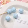 Color Macarrón Cuentas Acrílicas de Helado Llavero Colgante Hecho a Mano Accesorios Cadena para Teléfono Móvil Material