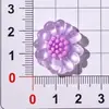 Clip para el pelo de girasol y margarita irregular translúcido Pegatina para Crocs, teléfono, botella de agua, coche, escritorio al por mayor