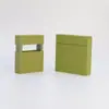 Cajón Pe Película Colgante Caja de Joyería Caja de Almacenamiento A Prueba de Polvo Anillo Pendientes Empaque de Joyería Caja Deslizable