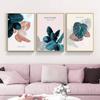 Pintura Decorativa para Sala de Estar Pintura de Parede de Fundo para Sofá Pintura de Parede Suspensa Moderna Simples Mural Estilo Nórdico Quarto Parede Tríptico