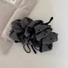 Pinza de Plátano Esponjosa con Lazo de Lunares Estilo Coreano para Mujer 2025 Nuevo Estilo de Principios de Otoño Pinza Vertical para Recoger la Mitad del Cabello Pasador de Pelo